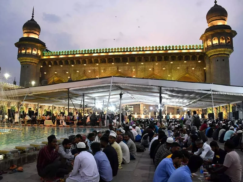 Mecca Masjid Hyderabad Ramzan Celebration