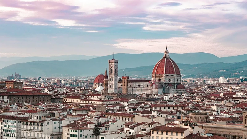 Europe Highlights Culture Florence skyline with iconic dome