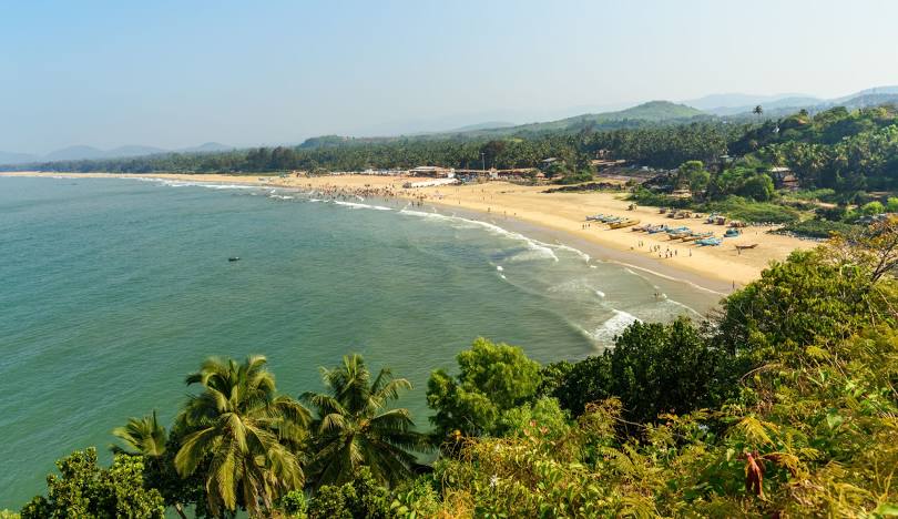 Night Beach Hut in India