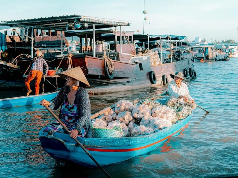 Vietnam Floating Market Tour (5) Vietnam Floating Market Tour